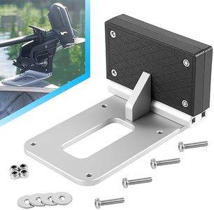 besttruck Universal Transom Trolling Motor Mount for Kayaks/Kayak Motor Mount, Universal Fit for Any Boat with A Flat Stern, for Electric Trolling Motors Only, Not for Outboard Engines of Any Size