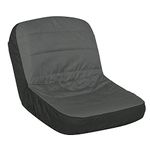 Universal Tractor Lawnmower Seat Cover Padded Storage Cover for Medium Comfort Cushion