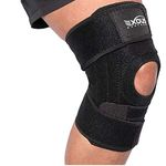 Knee Support Brace For Men & Women Unique 4-way Adjustable Non-Slip Neoprene Strap System For Arthritis, Running Bursitis, For ACL, Ligament Damage Ideal For Sports - Skiing & Meniscus Tear