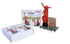 StepsToDo Wind Turbine Science Kit. Windmill Making Kit for Students. Electricity from Flowing Air. Science Teaching and Learning Aid