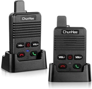Intercoms Wireless for Home Full Duplex Hands Free Talk Wireless Intercom System with One-Touch Room to Room for Yard Garage or Basement House Intercom for Elderly
