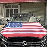 Car Flag Hood Cover for American Na
