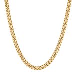 VEXXS Men's Gold Chain Flat Cut013