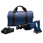 BOSCH Power Tools Reciprocating Saw Kit - CRS180-B15 18V D-Handle Saw w/ (1) 4.0 Ah CORE Battery