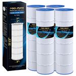 POOLPURE 106A Filter Replaces Hayward CX880XRE, PA106-PAK4, Unicel C-7488, Filbur FC-1226, FC-6430, Hayward SwimClear C4020, C4025, C4030, 4 X 106 sq. ft. Filter Cartridge 4 Pack