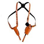 MEROURII Shoulder Holster, Vertical Gun Holster Underarm Double Pistol Holster W/Adjustable Straps for 1911 92 96 45.43