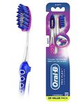Oral-B 3D White Luxe Pro-Flex 38 Soft Manual Toothbrush Twin Pack