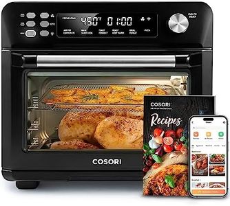 COSORI Air Fryer Toaster Oven 26.4QT, 12-in-1 Convection Ovens Countertop Combo, 6-Slice Toast, 12-inch Pizza, Basket, Tray, Recipes &3 Accessories, Wifi, CS100-AO