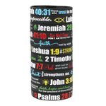 kilofly 12-Pack Christian Bible Verse Silicone Wristbands Scripture Bracelets