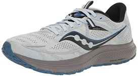 Saucony Men's Omni 21 Running Shoe, Vapor/Hydro, 15