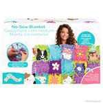 Fashion Angels Squishmallows No-Sew Blanket & Pillow Kit Makes 1 57 X 48 Blanket and 1 Pillow, Includes Polar Fleece Squares with Assorted Patterns and Squishmallows