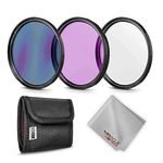 Zeikos ZE-FLK52 52mm Multi-Coated 3 Piece Filter Kit (UV-CPL-FLD)