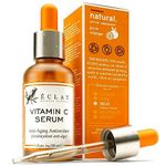 Vitamin C Face Serum - Dark Spot Remover Facial Serum, Vit C Serum with Hyaluronic Acid, Ferulic Acid, & Vit E - Anti Aging and Skin Brightening Serum, Pure Vitamin C Serum Skin Care