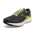 Brooks Women's Ghost 15 Neutral Running Shoe, Ebony/White/Nightlife, 7.5