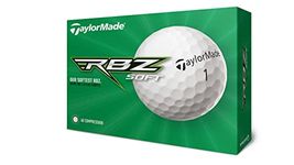 TaylorMade RBZ Soft Golf Balls 12 count (pack of 1), White