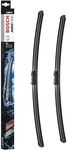 PORSCHE 911 BOSCH AeroTwin Front Wiper Blades PAIR 530/575mm 21 23 A697S 2011-
