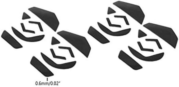 G502 - Juego de 4 pegatinas de teflón para ratón láser G502 (0,6 mm)