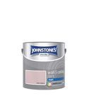 Johnstone's - Wall & Ceiling Paint - Ballet Slipper - Matt Finish - Emulsion Paint - Fantastic Coverage - Easy to Apply - Dry in 1-2 Hours - 12m2 Coverage per Litre - 2.5L