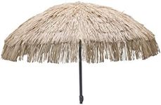 DestinationGear Heininger 1266 Palapa Tiki Brown 6-Feet Patio Pole Umbrella