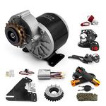 350W E-bike Conversion Kit For Speed Gears Bike Economical Electric Bike Engine Kit With Brake Light And Fuse wire (36V 350W Kit)