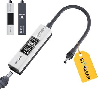 Starlink Power Monitor for Mini & Gen 3, Real-Time Power Meter Tester with OLED Display, On/Off Switch, 0-57V Input/OverCurrent Protection for Starlink Mini Accessories & Car Adapter