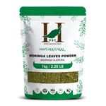 H&C Natural Moringa Leaves Powder - 1Kg Pack | Rich Superfood Supplement