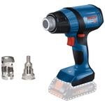 Bosch Professional 18V System Cordless Heat Gun GHG 18V-50 (incl. reflector nozzle, 32x33 mm, reduction nozzle, 9 mm, without battery/charger)