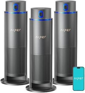 Aiper IrriSense 2 Lawn Sprinkler, Smart Irrigation System, Multi-Zone Plant-Specific Watering, Smart Scheduling, Weather-Adaptive Irrigation with Rain Sensor, for Lawns up to 14400 sq.ft.-Blue 3Pack