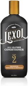 Lexol All Leather Conditioner for Car Seats and Interiors, Couches and Furniture, Shoes and Boots, Bags and Jackets, Baseball Gloves and Horse Saddles, and More, 16.9 oz Bottle (Step 2 of 2)