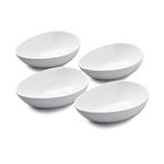 Wm Bartleet & Sons Traditional Set of 4 Porcelain Avocado, Guacamole Serving Dish 13cm – White