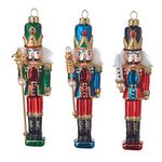 RAZ Imports 2020 Nutcracker Traditions 6.5-Inch Nutcracker Ornament, Assortment of 3