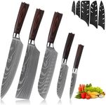 Slok Kitchen Knife Set, 5 Pcs High 