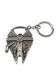 Traodin Star Wars Millennium Keychain Metal Alloy Bottle Opener & Keychain, Silver, Large