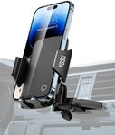 YOSH CD Phone Holder for Car, CD Slot Phone Holder Mount with Adjustable Clamp, 360° Rotation Phone Holder for iPhone 15 14 13 12 11 pro max X XR 8 7 Plus Samsung S21 S20 Huawei P30 P20 Xiaomi etc.