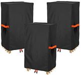 Aaaspark Waterproof Polyester Storage Bag for Plastic, Resin, and Wood Folding Chairs Oxford Cloth Chair Cover Chairs Storage Bag - 3 Pack