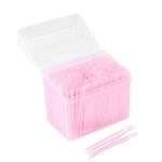 1000pcs Disposable Interdental Portable Plastic Toothpicks Oral Cleaner Stick Oral Gingival Dental Toothpicks Dental Flosser Pick (Random Color)