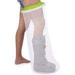 Waterproof Full Leg Cast Cover for Shower Adults, Extra Large Watertight Foot Protector for Plus Size Adults Foot Surgery Casts Boots, Boots Shower Cover Fits Full Leg Size 13"- 41" - Extra Large