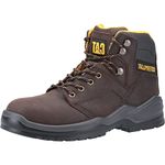 Caterpillar Striver Mens Safety Boots Brown 13 UK