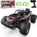 Remote Control Car 1:16 Remote Control Truck High Speed 25 km/h All Terrain Off-Road RC Car 2.4Ghz Monster Truck Two Rechargeable Batteries 70+min for Boys,Girls Kids and Adults
