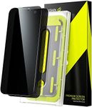 WSKEN for iPhone 14 Pro Max Privacy Screen Protector - [28°Anti Spy][Auto-Dust Removal] Full Coverage 9H Hardness Tempered Glass Easy Installation,Bubble Free,Anti Fingerprint,Anti Scratch,2 Pack