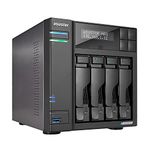 Asustor Lockerstor 4 Gen 2 AS6704T | 4 Bay NAS, Quad Core 2.0GHz CPU, 4 M.2 PCIe 3.0 SSD Slots, 2 2.5GbE Ports, 4GB RAM DDR4, Network Attached Storage (Diskless)