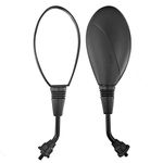 Motorcycle 8mm GY6 Scooter Rearview Mirrors for TaoTao Znen Lance Peace JCL Roketa Jonway Bashan 50cc 70cc 110cc 125cc 150cc ATM50 CY50A Chinese Moped Honda Elite 50 Bike