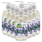 Seventh Generation Hand Wash, Lavender Flower & Mint, 12 Fl Oz, (Pack of 8)