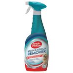 Simple Solution Dog Stain and Odour Remover, Enzymatic Cleaner with Pro-Bacteria Cleaning Power - 750ml