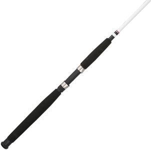 Berkley 8’ Big Game Spinning Rod, Two Piece Surf Rod, 12-30lb Line Rating, Medium Heavy Rod Power, Moderate Fast Action, 1-4 oz. Lure Rating