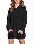 Arshiner Girls Hoodies Kids Long Pullover Hooded Sweatshirt with Kangaroo Pocket