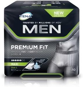 Tena Men Premium Fit Level 4 – 5 paquets de 8 (culottes d'incontinence)