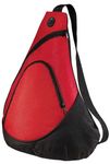 Port & Company - Honeycomb Sling Pack. - Red - OSFA