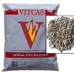 Vitcas Premium Vermiculite 100 Liter Loose Fill Insulation for Pizza Ovens – Superior Thermal Barrier for Optimal Heat Retention and Efficient, Even Cooking Performance in Wood-Fired and Gas Ovens