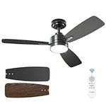Amico Ceiling Fans with Lights, 44 